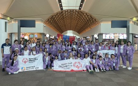 "Тусгай олимпын дэлхийн наадам-2023"-д оролцох баг тамирчид  мордлоо