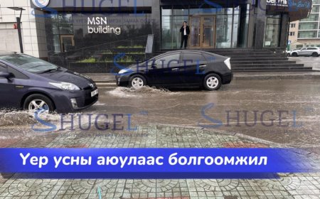 Цаг агаарын аюултай үзэгдлээс сэрэмжлүүлж байна