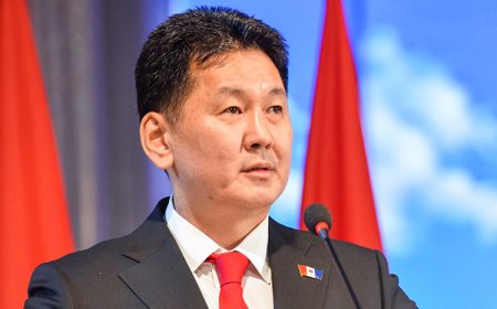 Монгол Улсын Ерөнхийлөгч У.Хүрэлсүх ШХАБ-ын уулзалтад цахимаар оролцов