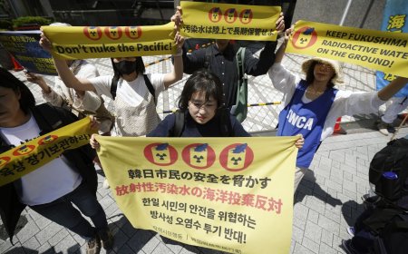 Япон улс бохирдсон усыг далайд асгаж эхэлсний хариуд Хятад улс импортын хориг арга хэмжээ авлаа