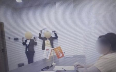 "Тавантолгой төмөр зам” компани  ажлаас хоцорсон ажилчдаа гарыг нь өргүүлж шийтгэдэг үү