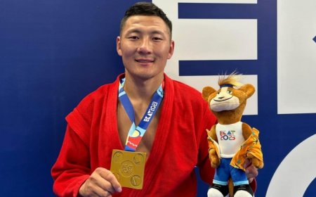 Э.Гансүх оюутны фестиваль наадмаас алтан медаль хүртлээ