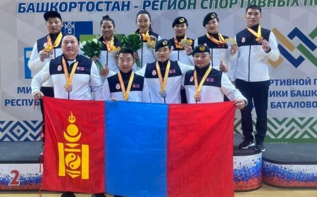Монгол цэргүүд олон улсын наадмаас 11 медаль хүртлээ