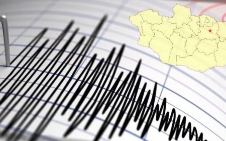Хөвсгөлд 3.8 магнитудын хүчтэй газар хөдлөлт боллоо