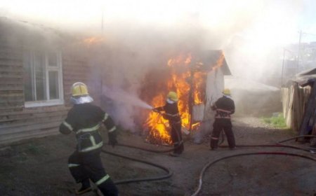 Жирэмсэн эмэгтэйг хоёр хүүхэдтэй нь галаас аварчээ