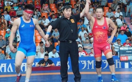 Азийн наадамд оролцох чөлөөт бөхийн баг бүрэлдэхүүн тодорлоо