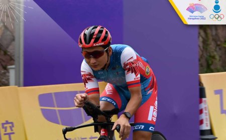 С.Жамбалжамц зуны олимпын наадамд эрх авч уралдах монголын анхны дугуйчин боллоо