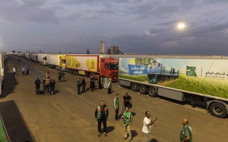 Газын зурваст хүмүүнлэгийн тусламжийн цувааг нэвтрүүлэхээр болов