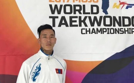 Г.Болор-Эрдэнэ Азийн пара наадмаас таеквондогоор алтан медаль хүртсэн Монголын анхны тамирчин боллоо