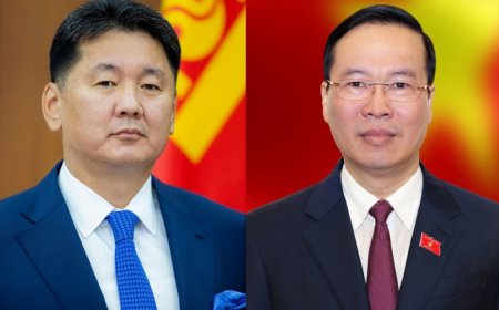 Монгол Улсын Ерөнхийлөгч У.Хүрэлсүх Бүгд Найрамдах Социалист Вьетнам Улсад төрийн айлчлал хийнэ