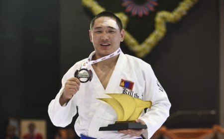 Г.Гантулга жюү жицүгийн дэлхийн аварга болов