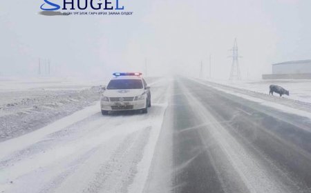 Суудлын автомашин автобустай мөргөлдөж, хоёр хүн нас баржээ