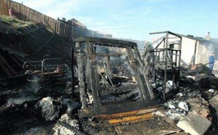 Гэр шатаж, 11-57 насны хоёр хүн түлэгджээ