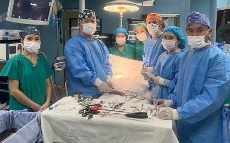 Төрөлхийн улаан хоолой битүү эмгэгтэй нярайд дурангийн аргаар мэс засал амжилттай хийлээ