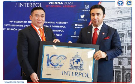 Интерполын  чуулганд Монгол Улсын цагдаагийн байгууллагын төлөөлөгчид оролцлоо