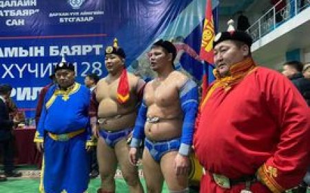 Аварга О.Хангай  түрүүлэв