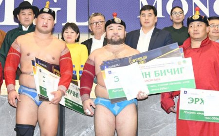 Ургацын баяр -2023”-т зориулсан улс барилдаанд арслан Н.Өсөхбаяр түрүүллээ