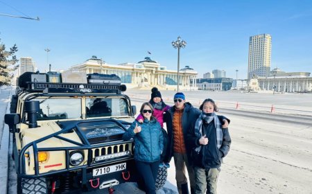 40 улсад аялахаар төлөвлөсөн монгол гэр бүл Киргизстанд хүрчээ