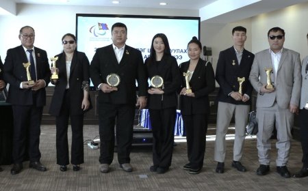 Э.Содномпилжээ, У.Сүрэнжав нар оны шилдгийн шилдэг тамирчин боллоо