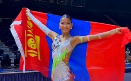 Монгол охин  Австралийн бүжгийн аварга шалгаруулах тэмцээнээс дэд байр эзэлжээ