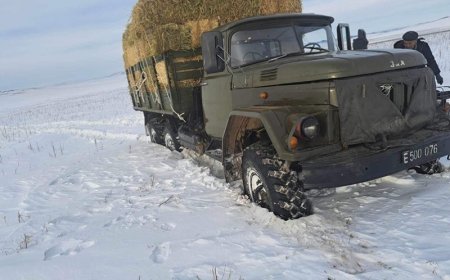 126, 326 дугаар ангийн цэргийн албан хаагчид өвөлжилт хүндэрсэн сумуудад туслахаар явлаа