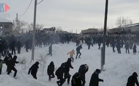 ОХУ-ын Башкортостанд гарсан эсэргүүцлийн жагсаалыг хүчээр тараав