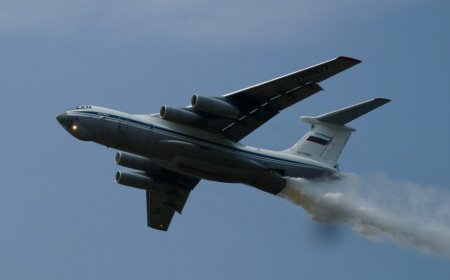 Украины олзны цэргүүдийг тээвэрлэж явсан Ил-76 онгоц сүйрчээ