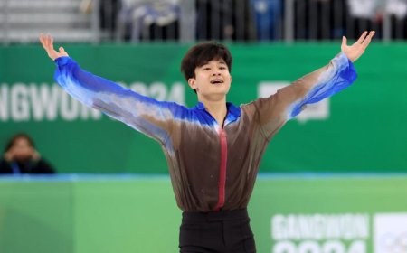 Уран гулгалтын эрэгтэйчүүдийн ганцаарчилсан төрөлд Өмнөд Солонгосын тамирчин түрүүллээ