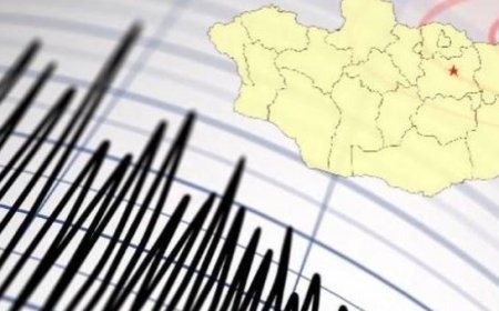 Хөвсгөл аймгийн Цэцэрлэг сум орчимд 3.6 магнитудын хүчтэй газар хөдөлжээ