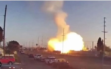 Шингэрүүлсэн хий ачсан  автомашин дэлбэрч 9 гал сөнөөгч бэртэж, 2 гал сөнөөгч түлэгджээ