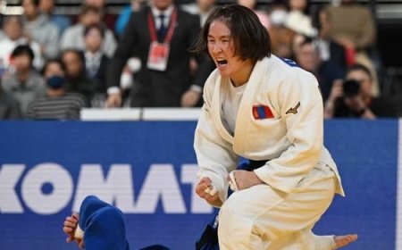 Л.Сосорбарам Ташкентын эхний  медалийг авч, хүрэлийн эзэн боллоо