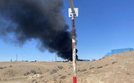 "Оюутолгой" компанийн агуулахад 11:00 цагийн  орчимд гал гарч, тархалтыг зогсоожээ