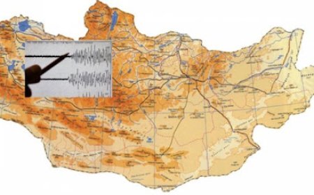 Дорноговь аймгийн Сайхандулаан сумын нутагт өнөөдөр 3.7 магнитудын хүчтэй газар хөдөлжээ