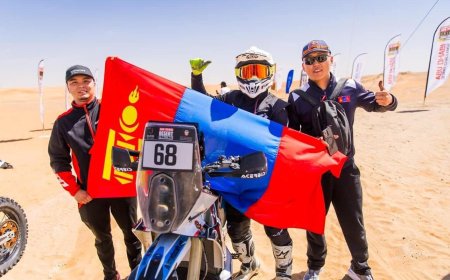"Abu Dhabi Desert challenge 2024" олон улсын раллид мотоциклийн төрөлд оролцсон П.Мөрөн шилдэг 10-т шалгарлаа