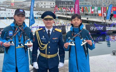 Монголын тамирчид Өвлийн усанд сэлэлтийн ДАШТ-ээс нэг алт, хос мөнгөн медаль хүртлээ