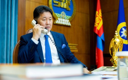 Монгол Улсын Ерөнхийлөгч У.Хүрэлсүх ОХУ-ын Ерөнхийлөгч В.Путинд эмгэнэл илэрхийллээ