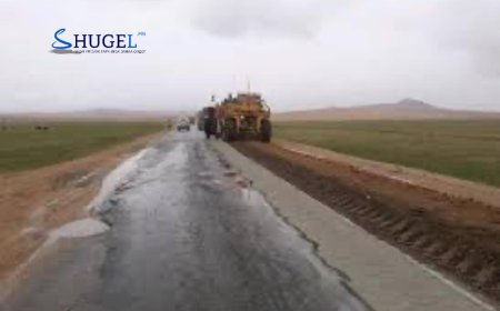 Улаанбаатар-Арвайхээр чиглэлийн авто замд үүссэн эвдрэлийг засварлажээ