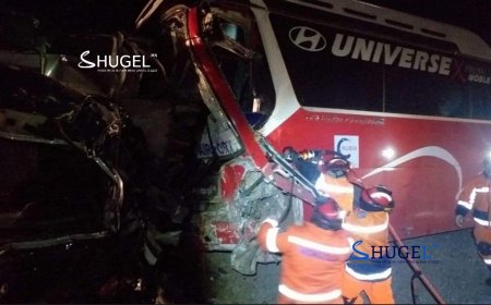 Автобусны осол:  Хоёр хүн амиа алджээ