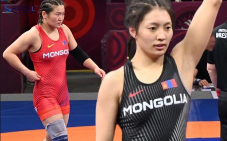 Азийн аваргаас Б.Анударь мөнгө, Э.Дэлгэрмаа хүрэл медаль авчээ