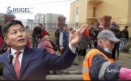 Хотын дарга Х.Нямбаатар: Шороотой хотыг юуг нь цэвэрлэдэг юм