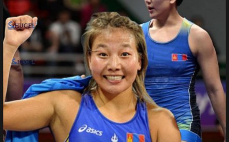 Т.Энхжин чөлөөт бөхийн Азийн аваргаас мөнгөн медаль авлаа