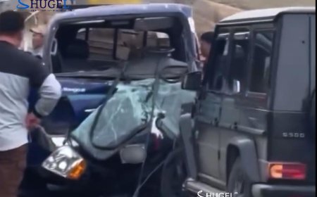 "Kia Bongo-3", "Mercedes Benz G500" загварын машин мөргөлдөж, таван хүн гэмтжээ