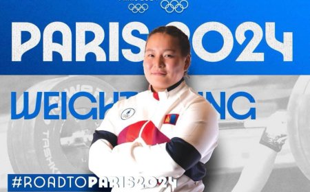 М.АНХЦЭЦЭГ "ПАРИС 2024" ОЛИМПЫН ЭРХЭЭ АВЛАА