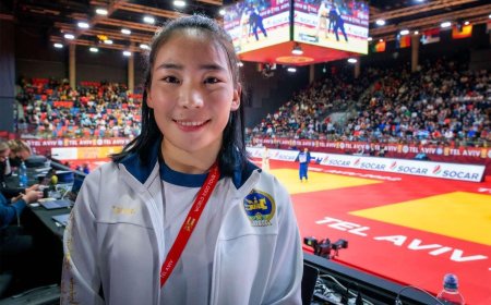 Б.БААСАНХҮҮ МОНГОЛЫН ЖҮДОЧДЫН ДАШТ-ИЙ ЗУРГАА ДАХЬ АЛТАН МЕДАЛИЙГ ХҮРТЛЭЭ