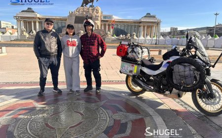 Монгол  залуу Улаанбаатараас-Афканистан-Дубай-Африк тив хүртэл соло-мотоциклтой аялахаар алсын замдаа гарлаа