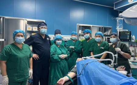 Дүүргийн эмнэлэг тархины хавдар авах мэс заслыг анх удаа амжилттай хийлээ