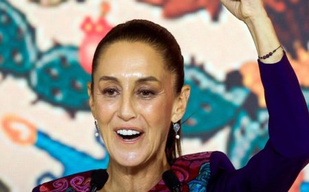 Мексик улс түүхэндээ анх удаа эмэгтэй ерөнхийлөгчтэй боллоо