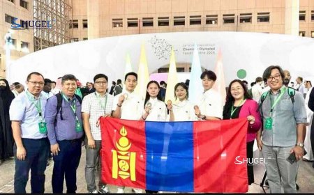 Олон улсын химийн олимпиадаас МОНГОЛ СУРАГЧИД нэг мөнгө, гурван хүрэл медаль хүртлээ