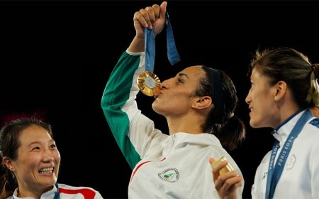 Олимпын аварга Иман Хэлиф: Энэ медаль намайг хэн болохыг, хий хоосон цуу ярианаас дээгүүр гэдгийг харууллаа