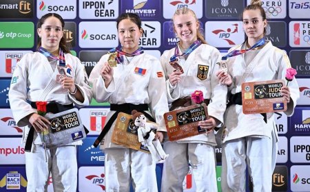 Монголын жүдогийн түүхэнд анхны өсвөрийн дэлхийн аваргатай боллоо